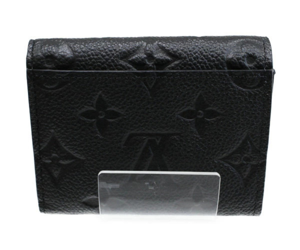 Louis Vuitton WalletMonogram Leather BlackCompact Portefeuille Victorine Brown
